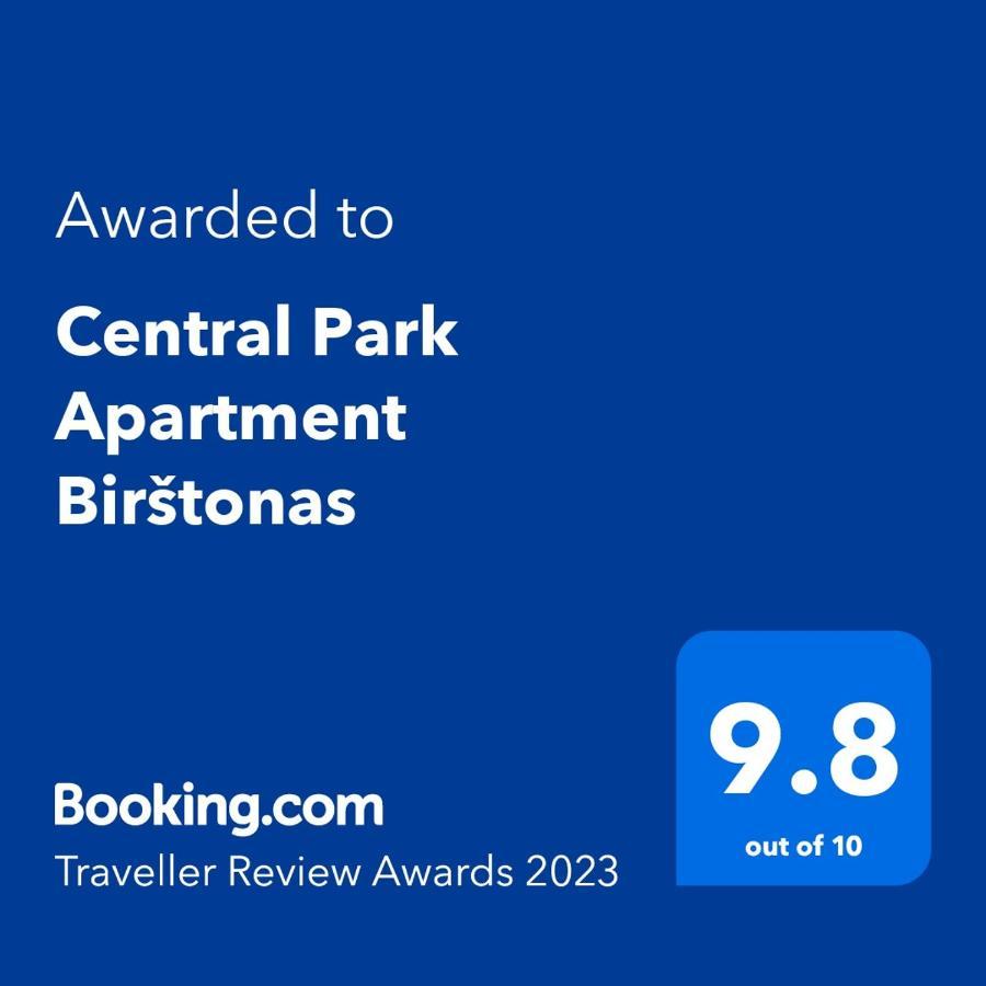 Central Park Apartment Birstonas Bagian luar foto